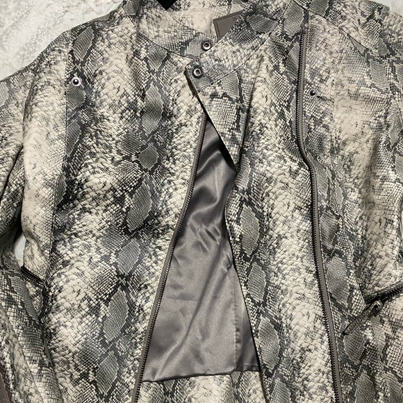 Faux leather jacket - Picture 1 of 5